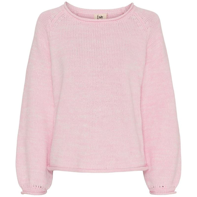 Tröjor/Koftor - Gwen Knit Pullower – pink melange